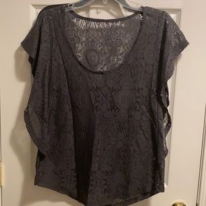 🟧🟧 Woman’s Lightweight Grey Dress Blouse (size M)